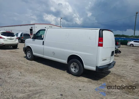 2020 Chevrolet Express Cargo Rwd 2500 Regular Wheelbase Wt из США, поврежденный, VIN 1GCWGAFG9L1207050